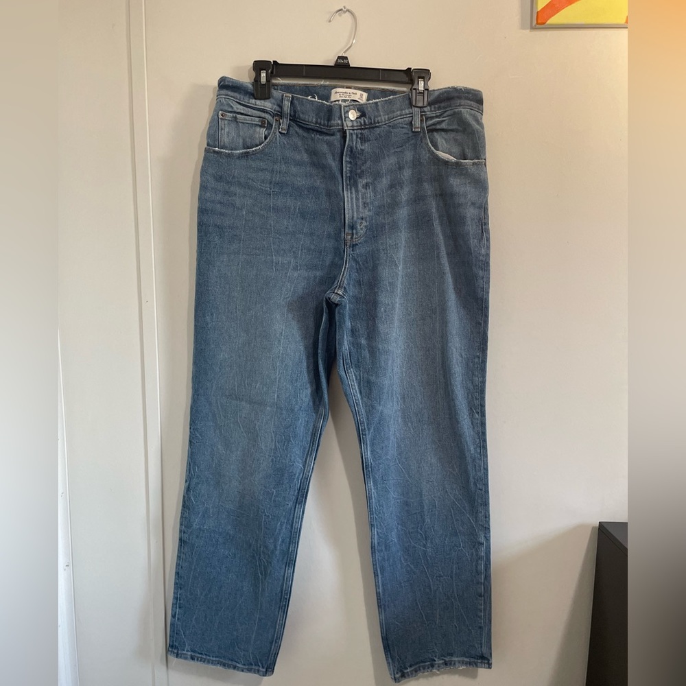 Abercrombie and Fitch The 90s Straight Jeans
